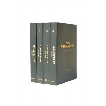 Hazreti Muhammed Aleyhisselatu Vesselam 4 Cilt Karton Kapak