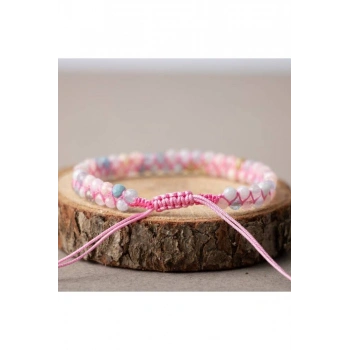 Helidor 3-4mm Çift Sıra Doğal Taş Bileklik