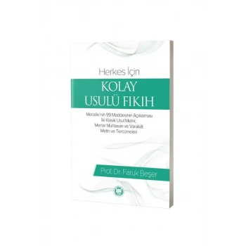 Herkes İçin Kolay Usulü Fıkıh