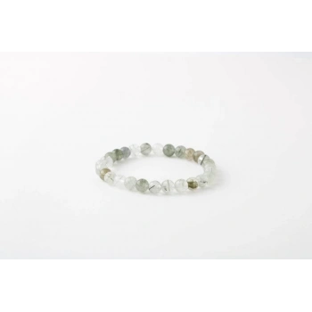 İğneli Kuvars 8mm Doğal Taş Bileklik