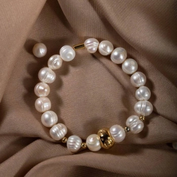 İnci Doğal Taş Bileklik