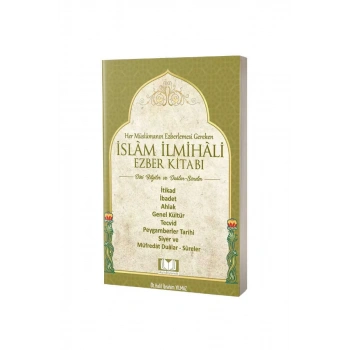 İslam İlmihali Ezber Kitabı