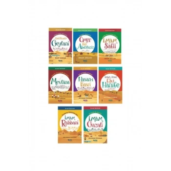 İslam Öncüleri Serisi 8 Kitaplık Set