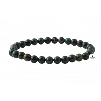 Kan Taşı 6mm Doğal Taş Bileklik