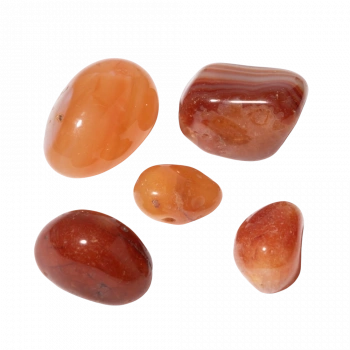 Karnelyan Akik Doğal Taş Tımbıl El Taşı