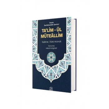 Kelime Anlamlı Talimül Müteallim Tercümesi - Ciltli