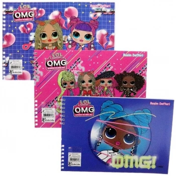 Keskin Resim Defteri 17x25 15Yaprak Lol Omg