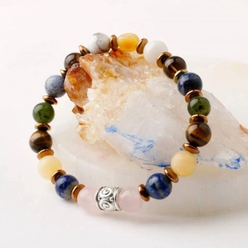 Kız Öğrenci Doğal Taş Bileklik