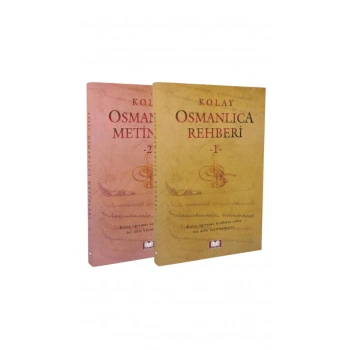 Kolay Osmanlıca Rehberi 2 Cilt Takım