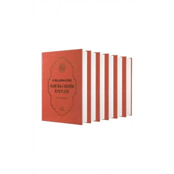 Konularına Göre Kuranı Kerim Ayetleri 6 Cilt Takım