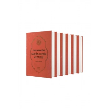 Konularına Göre Kuranı Kerim Ayetleri 6 Cilt Takım