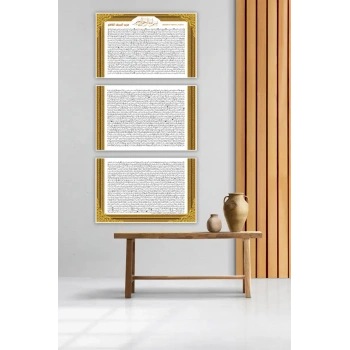 Korunmuş Sır Levhası Ahşap Tablo 48*25 cm