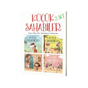 Küçük Sahabiler Seti 2 4 Kitap Set