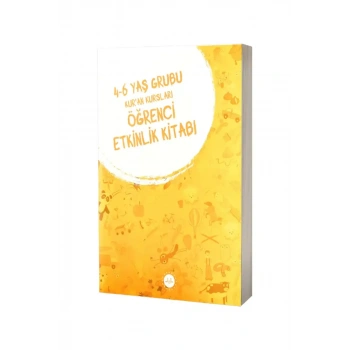 Kuran Kursları Öğrenci Etkinlik Kitabı 4 6 Yaş