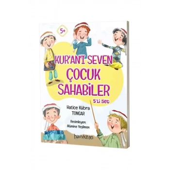 Kuranı Seven Çocuk Sahabiler 5 Kitap Set