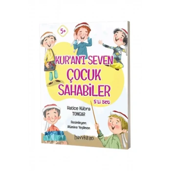 Kuranı Seven Çocuk Sahabiler 5 Kitap Set