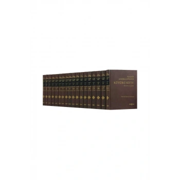 Kütübü Sitte 18 Cilt Takım Büyük Boy Şamua