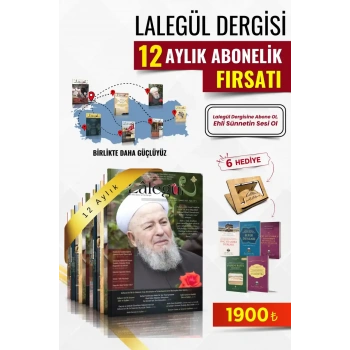 Lalegül Dergisi 12 Aylık Abonelik Paketi