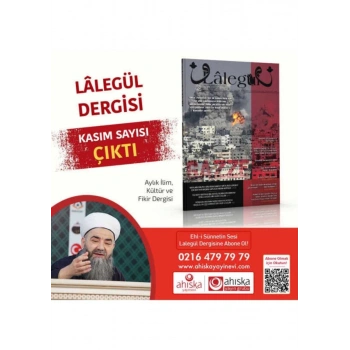 Lalegül Dergisi 129. Sayı Kasım 2023