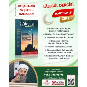 Lalegül Dergisi 133. Sayı Mart 2024