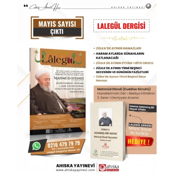 Lalegül Dergisi 147. Sayı Mayıs 2025