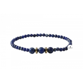 Lapis Lazuli 4mm Doğal Taş Bileklik