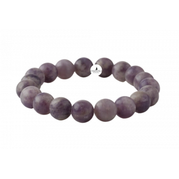 Lepidolit 10mm Doğal Taş Bileklik