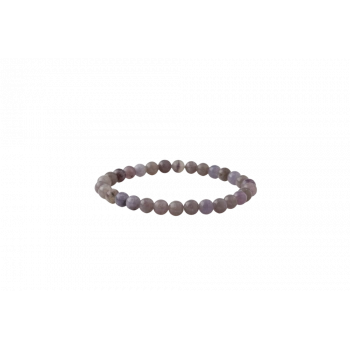 Lepidolit 6mm Doğal Taş Bileklik