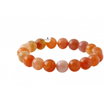 Madagaskar Akiği 10mm Doğal Taş Bileklik