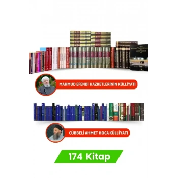 Mahmud Efendi Hazretleri Özel Baskı ve Cübbeli Ahmet Hoca 174  Kitap Tek Külliyat