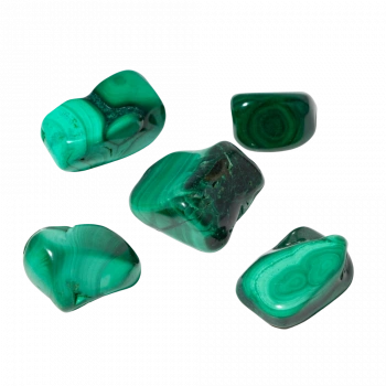 Malakit Doğal Taş Tımbıl El Taşı