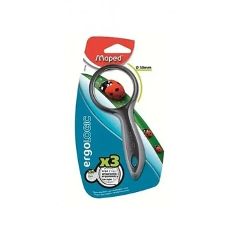 Maped Büyüteç Ergologıc X3 50 mm Gri