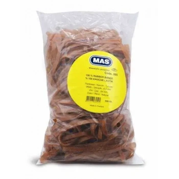 Mas 395 Ambalaj Lastiği Geniş Kauçuk 500Gr