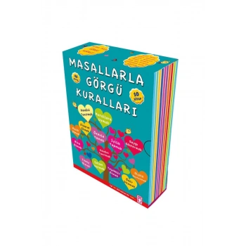 Masallarla Görgü Kuralları 10 Kitap Set