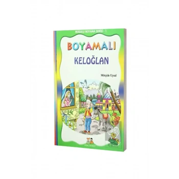 Masallı Boyama Serisi - 4 Kitap Takım