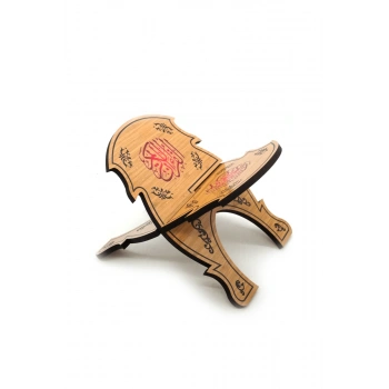 Masaüstü Hat Yazılı Ahşap Rahle