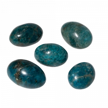 Mavi Apatit Doğal Taş Tımbıl El Taşı