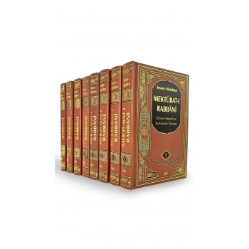 Mektubatı Rabbani Tercümesi 8 Cilt Takım