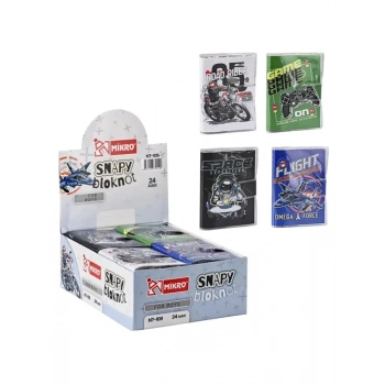 Mikro For Boys Mini Not Defteri Çizgili 80 Yp A0