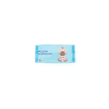Mini Wipes Cep Tipi Islak Mendil 8 Li