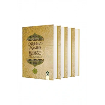 Mişkatul Mesabih 4 Cilt Takım