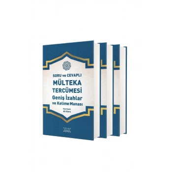 Mülteka Tercümesi 3 Cilt Takım