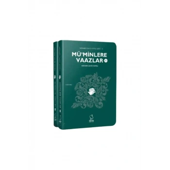 Müminlere Vaazlar 2 Cilt Takım Cep Boy
