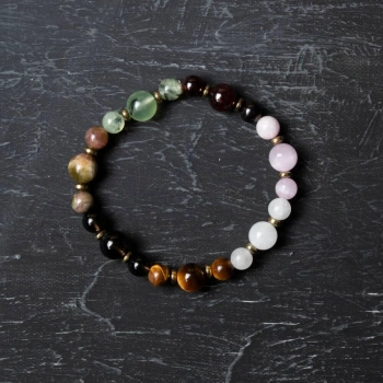 Osmanlı Doğal Taş Sertifikalı Oğlak Burcu Doğal Taş Bileklik