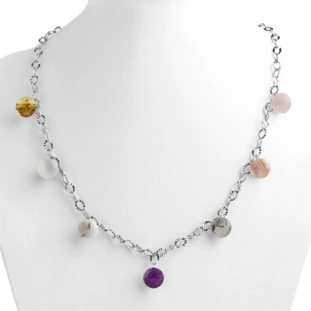 Özel Tasarım Gümüş Zincir Kolye:1733065498