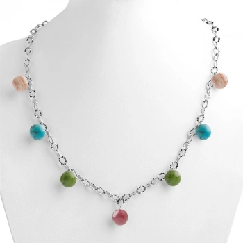 Özel Tasarım Gümüş Zincir Kolye:1734096727