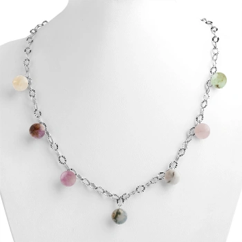 Özel Tasarım Gümüş Zincir Kolye:1734395100