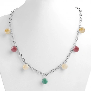 Özel Tasarım Gümüş Zincir Kolye:1735306455