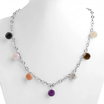 Özel Tasarım Gümüş Zincir Kolye:1735394986