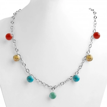 Özel Tasarım GÜMÜŞZİNCİR KOLYE:1736029950